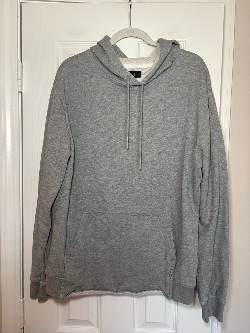 BYLT Core Hoodie Heather Gray Pullover Sweatshirt Men’s Medium